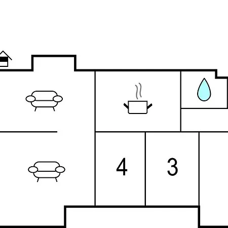 Awesome Apartment In Ronne With Wifi *